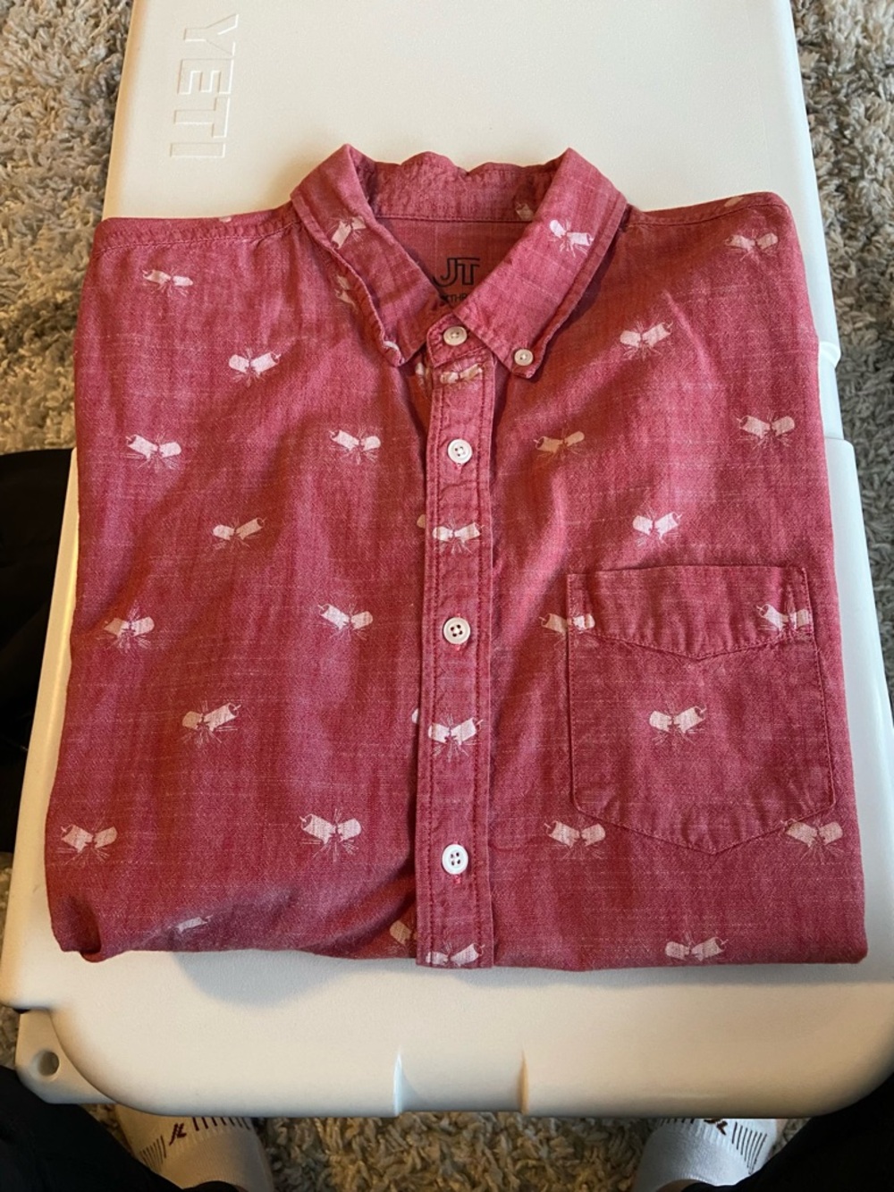 JackThreads Short-Sleeve Button-Up Shirt